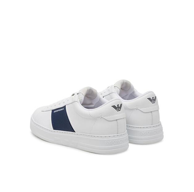 Мужские кроссовки Emporio Armani X4x570 xn840 t849 белые