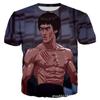 Summer Fashion Kung Fu Series 3D Printed Men's Casual O-Neck Short-Sleeved T-shirt Sportswear Cool Streetwear Oversized Tops