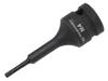 Torx Impact Socket 1/2", M4 Spline Bit Made of CrMo Steel, Waryński
