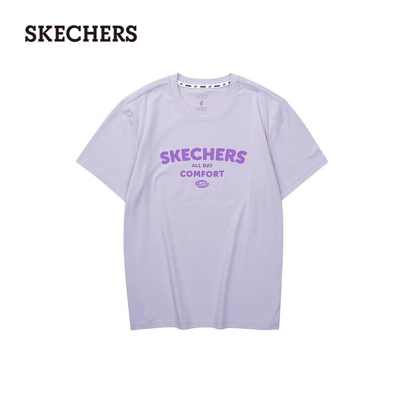 Skechers L224U043 Unisex Quick-Dry T-Shirt XS