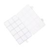 Multiple Grid Boxes Square Transparent Plastic Storage Box Container Case    Sewing Accessories