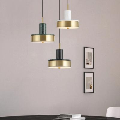 Simple Pendant Light LED Lamp Home Decor Living Room Bedroom Restaurant Bar Hotel Nordic Decorative Natural Marble Chandelier