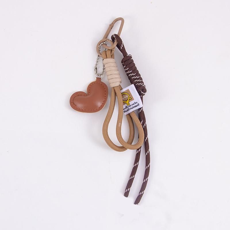 Mini Backpack Hanging Faux Leather Heart Handbag Pendant Bag Pendant Bags Accessories KTB