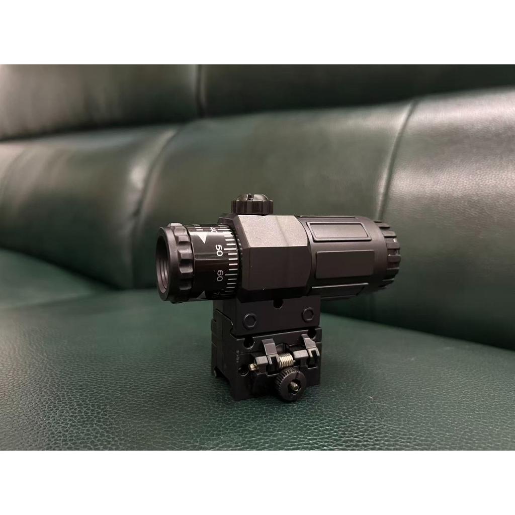 G33 G43 Sight Fixed 3x 5x Magnifying Glass Sight Holographic Sight Red Dot Sight Quickly Install Toy Gun Sight
