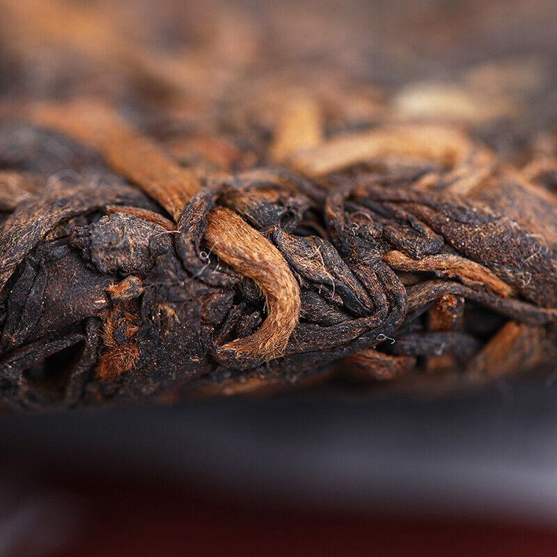 Chun Xiang Bing Cha * Anning Haiwan 2018 zralý Puer čaj šarže 181 Pu Erh čaj 357 g