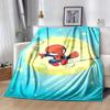 1pc Spider-Man Printing Blanket - Soft, All-Season Throw for Office Blanket,  | Personalized Gift with Adorable Cartoon Design