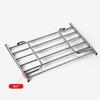 14cm Stainless steel folding drying rack balcony indoor window shoe rack balcony telescopic hanging clothes rack walls Balcony