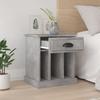 VidaXL Bedside Tables 2 Pcs Concrete Grey 43x36x50 Cm 816353