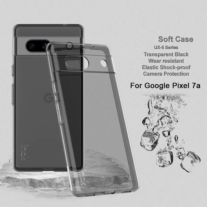 

IMAK UX-5 Series For Google Pixel 7a Crystal Clear Case TPU Shockproof Phone Cover Transparent
