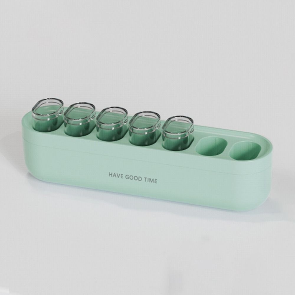 Waterproof Seven-Day Pill Boxes Detachable Pill Case Mini Pill Dispenser Box  Travel