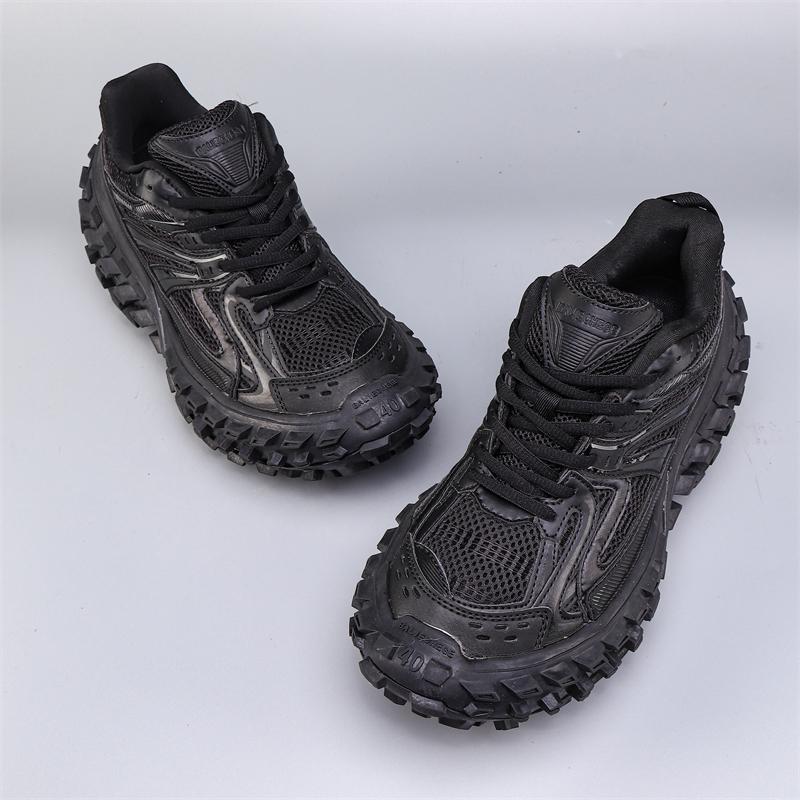 All-match small shoes thick sole heightening Japanese canvas outdoor casual sports shoes