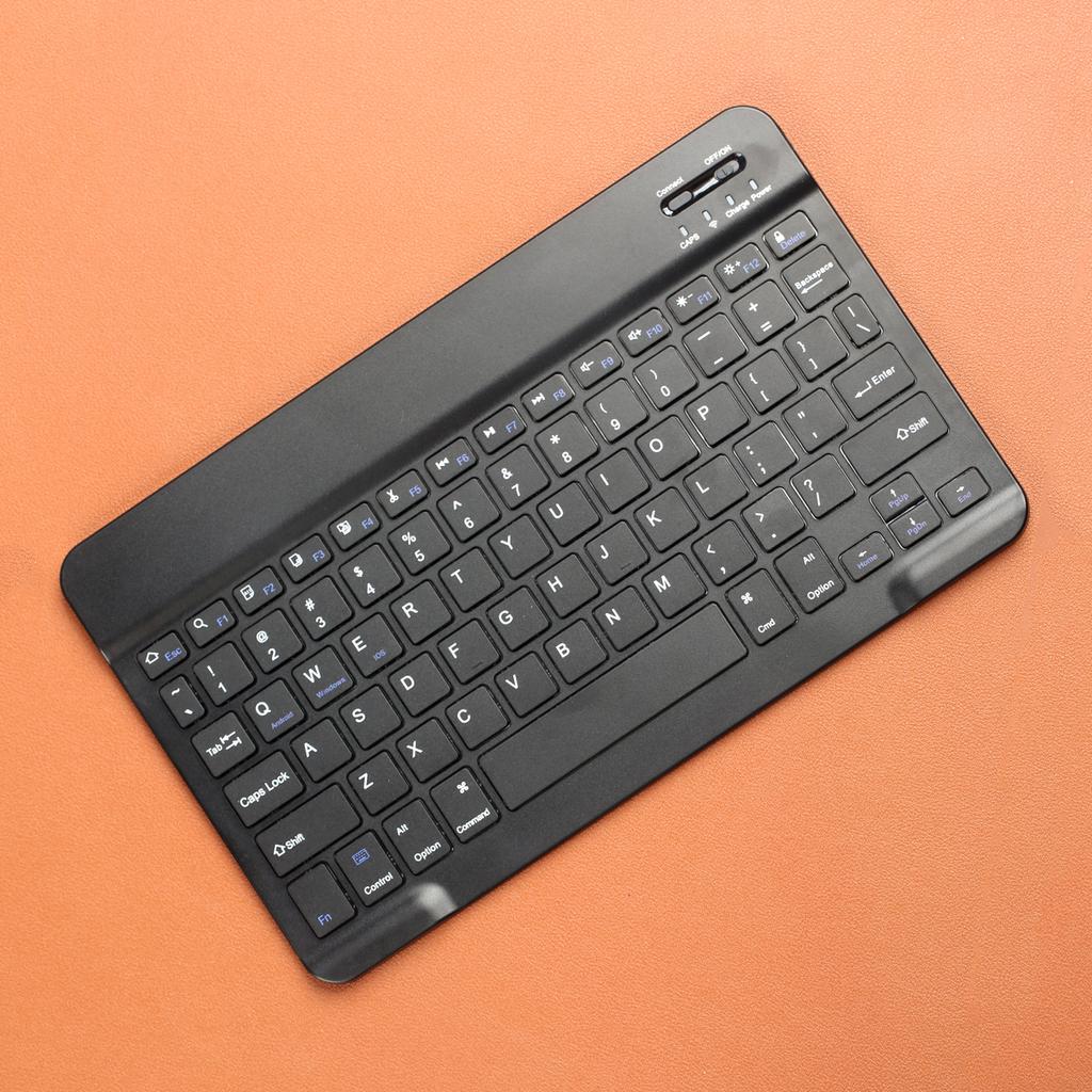 Bluetooth-Compatible Wireless Keyboard Portable Mini Rechargeable Keyboard 78-Key for Apple iPad Tablet iOS Android Windows