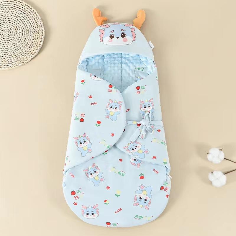 Baby Blanket, Cotton Newborn Comforter, Spring Thickening, Baby Delivery Room Package, Newborn Swaddling Anti-Kick Sleeping Bag