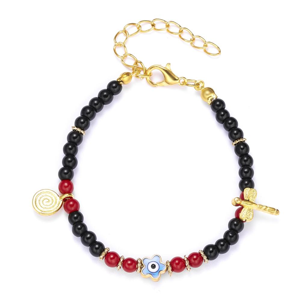 New Fashion Turkish Lucky Evil Eye Bracelets For Women Men Handmade Blue Eyes Beads Bangles Good Luck Wealth Jewelry Gifts