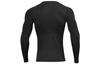 Li Ning Logo Print Fleece Lined Thermal Slim Fit Workout Clothing Men's Black YUDT069-1