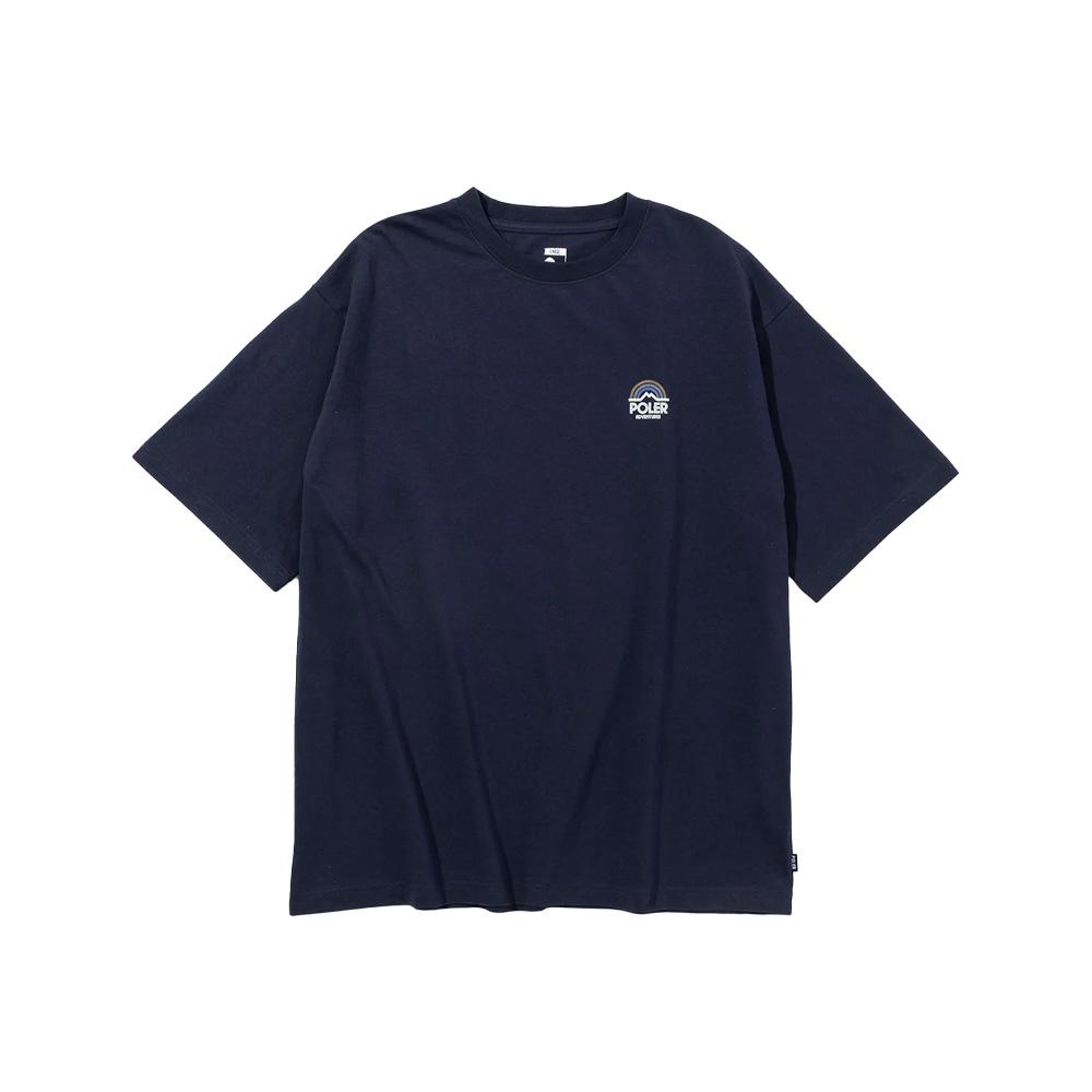 Polar Staff Rainbow Relaxed Fit Tee Navy M