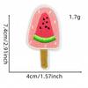 Cartoon Watermelon Embroidered Patch for Clothing & Bags - Heat Adhesive