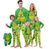 Christmas Print Cute Family Set Pajamas, Home Clothes, Family Set Long Sleeve Top Pants Set
