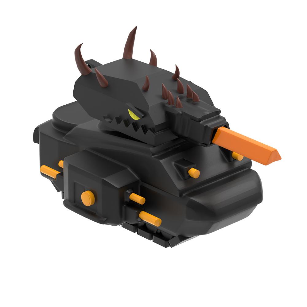 Military Tank Half Tracked Armor Vehicle 3D Printed Action Figure Model Creative Toy for Birthday Christmas Collectible Gift