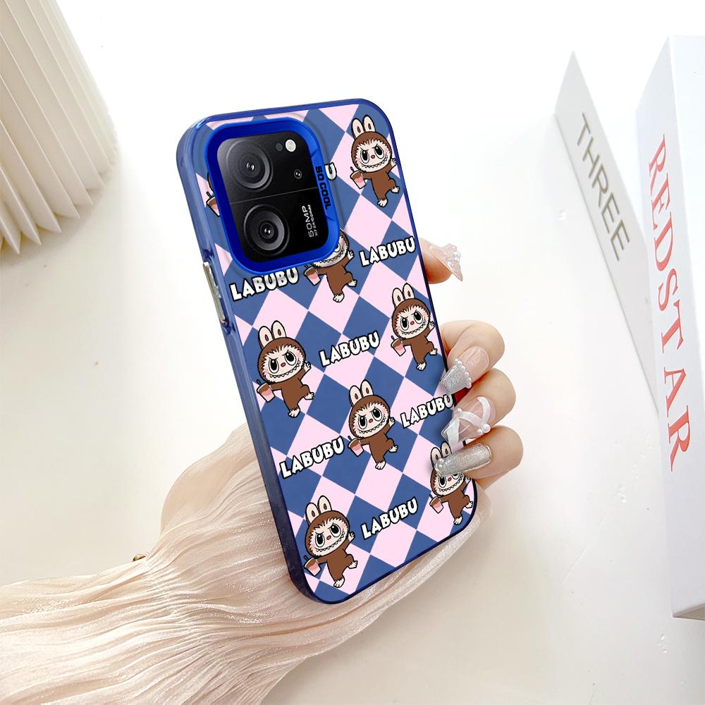 Painted Pattern Colorful Sliver Double Sided Hard Shell Shockproof Anti-fall Phone Casing for Xiaomi Redmi Poco