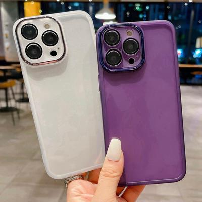 Transparent Phone Case For Motorola Moto G17 G77 G67 G35 5G G34 G54 G85 G86 G56 Oneplus 15R iPhone 17E 16 12 13 15 14 Camera Lens Protector Film Cover