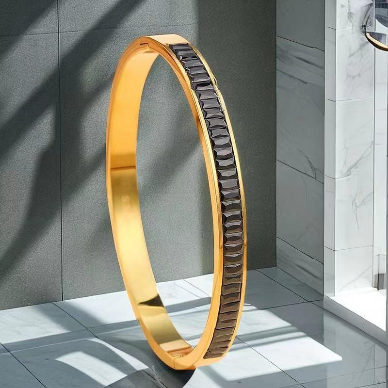 Bracelet Girls Niche Titanium Steel Jewelry Premium Sense Ins Wind Nail Opening Jewelry