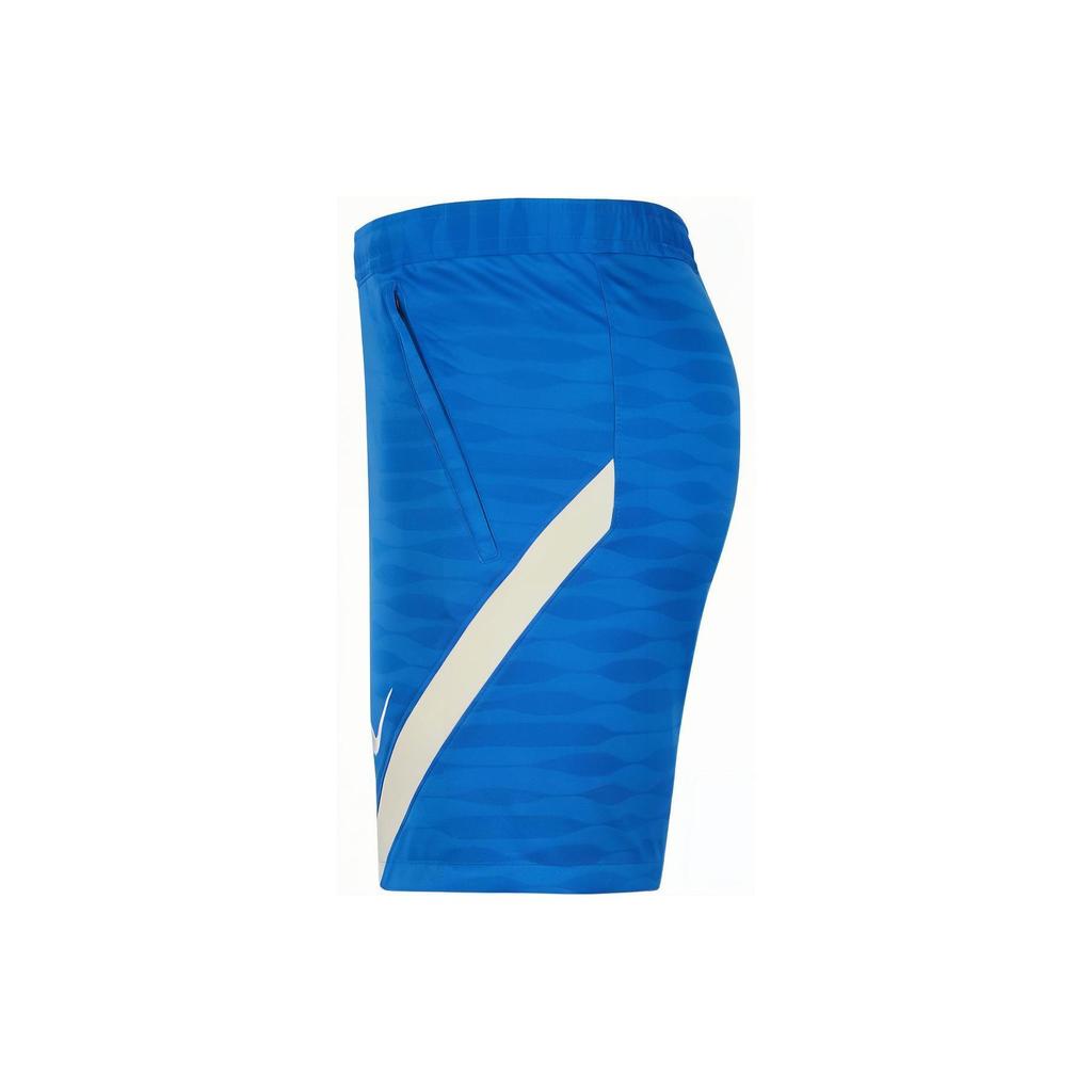 Nike Barcelona Club Training Series Printed Logo Elastic Straight Football Shorts Men Shorts Blue CW1849-427