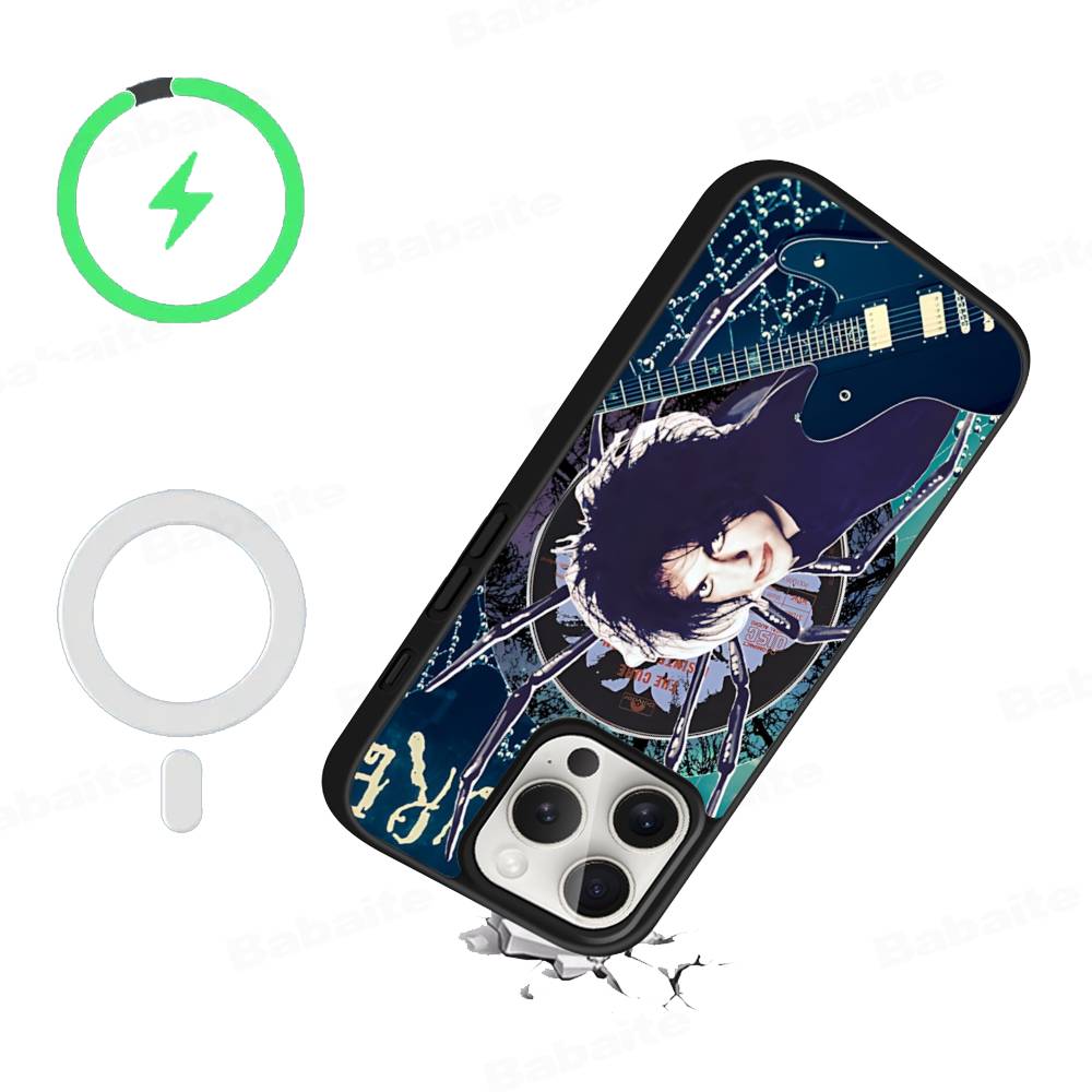 Hot Classic Rock The C-CureS Band Phone Case For IPhone 17 Air 16 15 14 13 12 11 Pro Max Plus For Magsafe Wireless Charge Cover