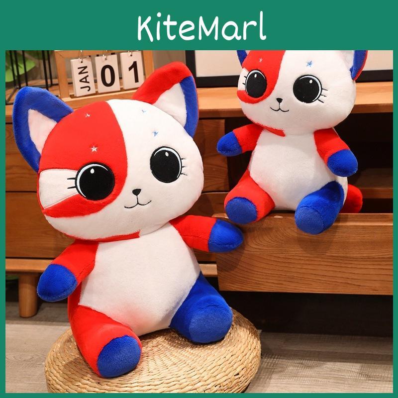 Plush Cat Toy With American Flag Design For Kids And Adults