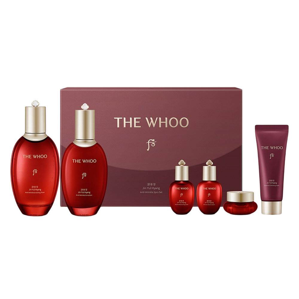 

Набор The History of Whoo Jin Yul Hyang для обогащения и против морщин – Премиальный травяной укрепляющий уход, Корейский