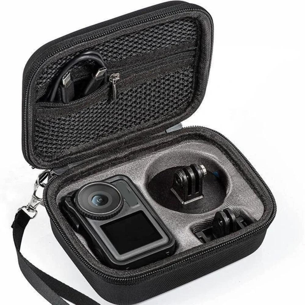 

Hard Shell Action Camera Case Shockproof Wear-resistance Carrying Case Waterproof for DJI OSMO Action3/4/5 Pro