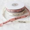 25Yards Handmade Ribbon Cream Pink Color Wrapping Silk Satin Ribbon Wedding Party Favor Gift Box Cak