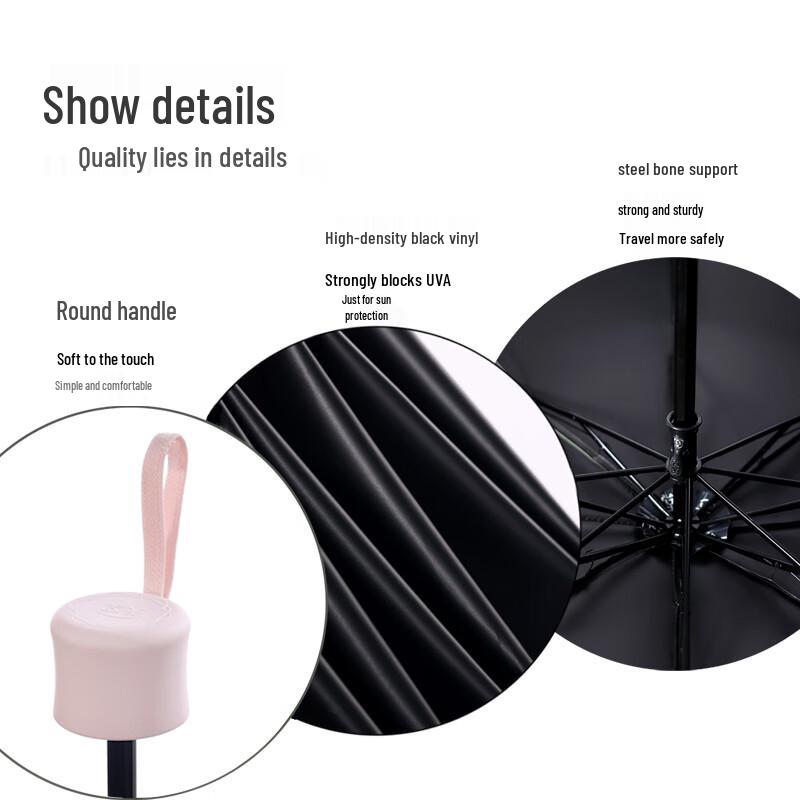 Paradise Lily-of-the-Valley Floral UV Protection Umbrella