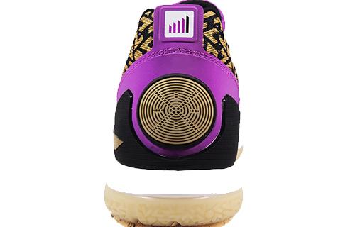 Li Ning WOW 5 Basketball Shoes Men's Low Top Purple ABAM057-12