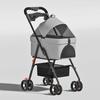 Foldable Pet Stroller for Dogs and Cats - Cross-Border Export