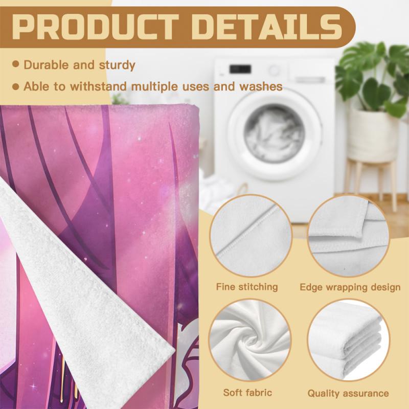 Tone Smoking Makima Anime Print Beach Towel Pool Towel Camping Towel Bath Towel Blanket for travel