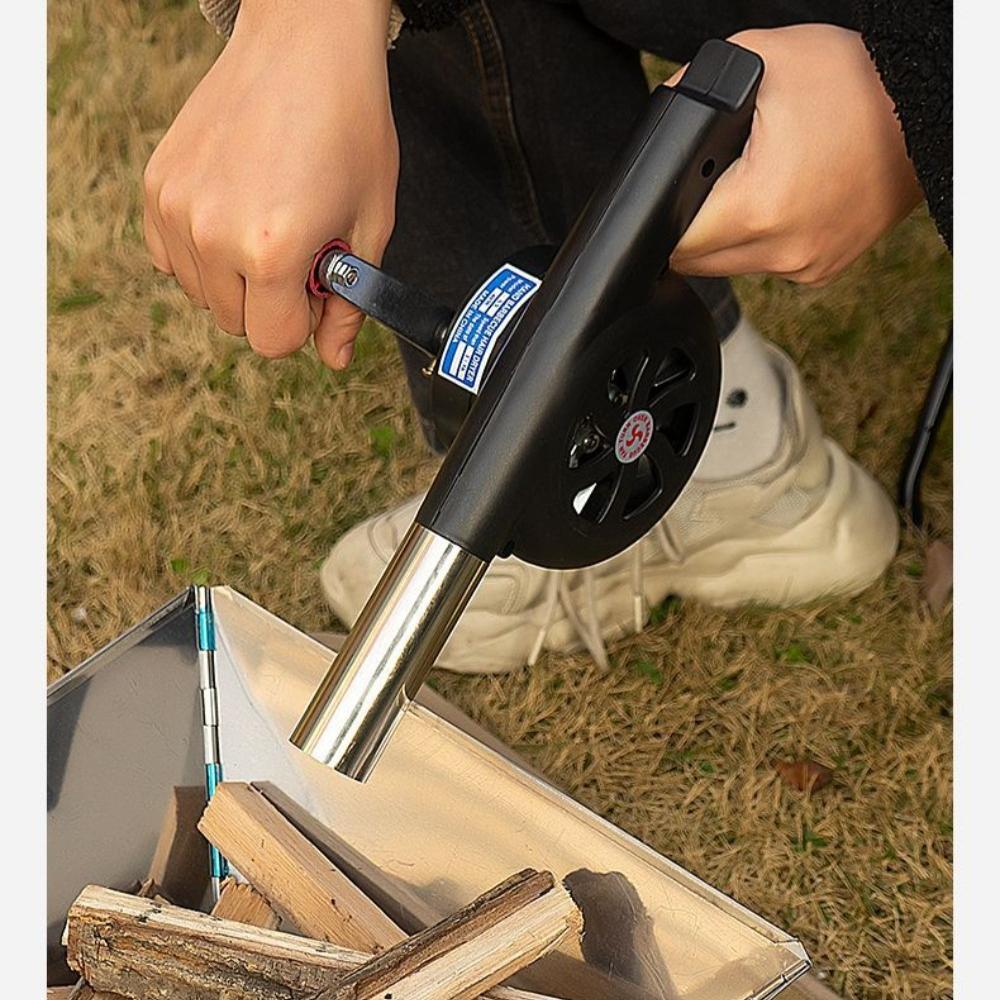 Hand Blower Household Hand Portable Barbecue Blower Small Hair Dryer Outdoor Barbecue Accessories Tools