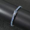 European and American Zircon Crystal Bracelet Luxury Women's Hand Bracelet  Family
