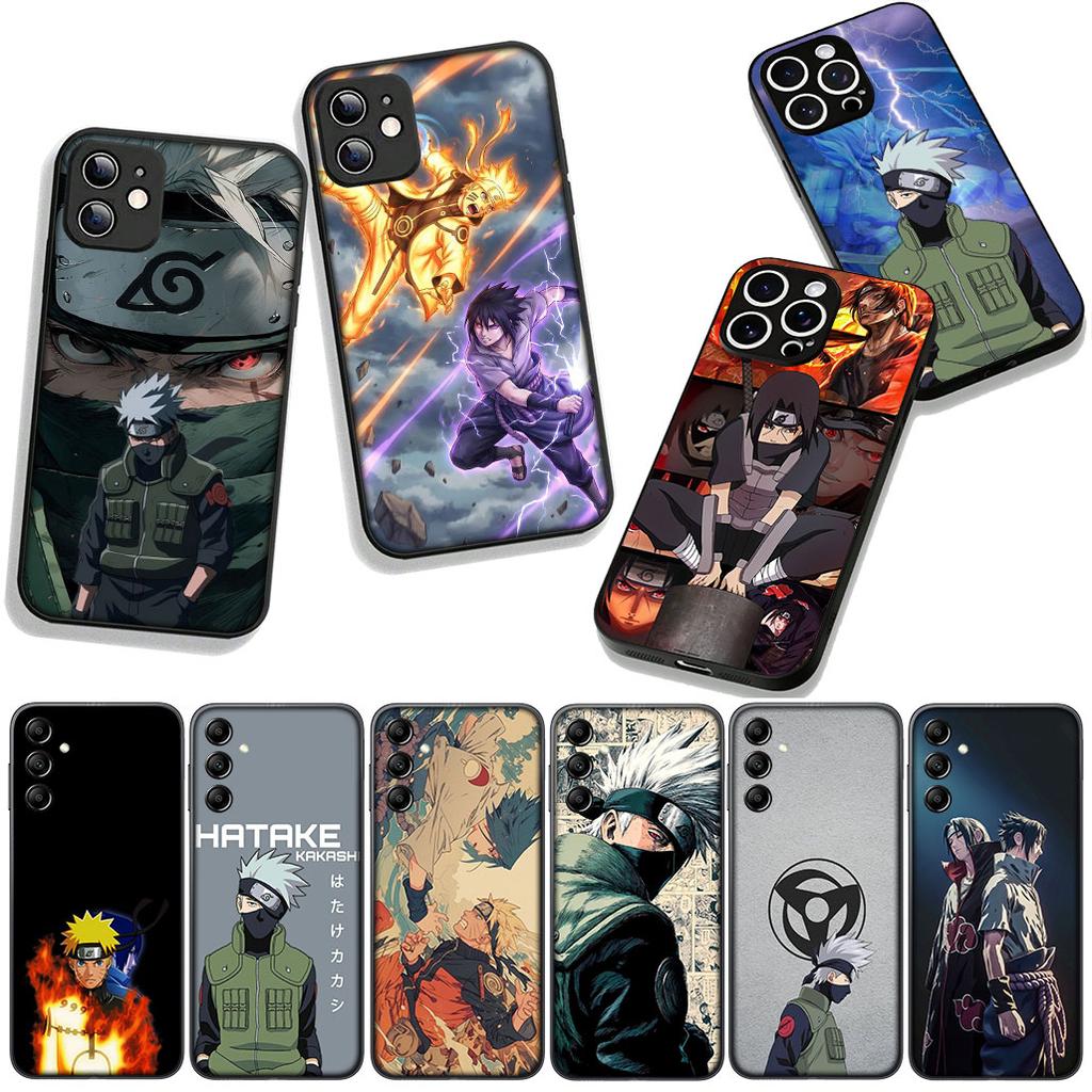 Kakashi Sasuke Uchiha Narutos for Samsung Galaxy A25 A37 A57 A12 A14 A31 A50 A51 A70 A71 A72 A21S A04 M15 Note 20 9 8 10 Case
