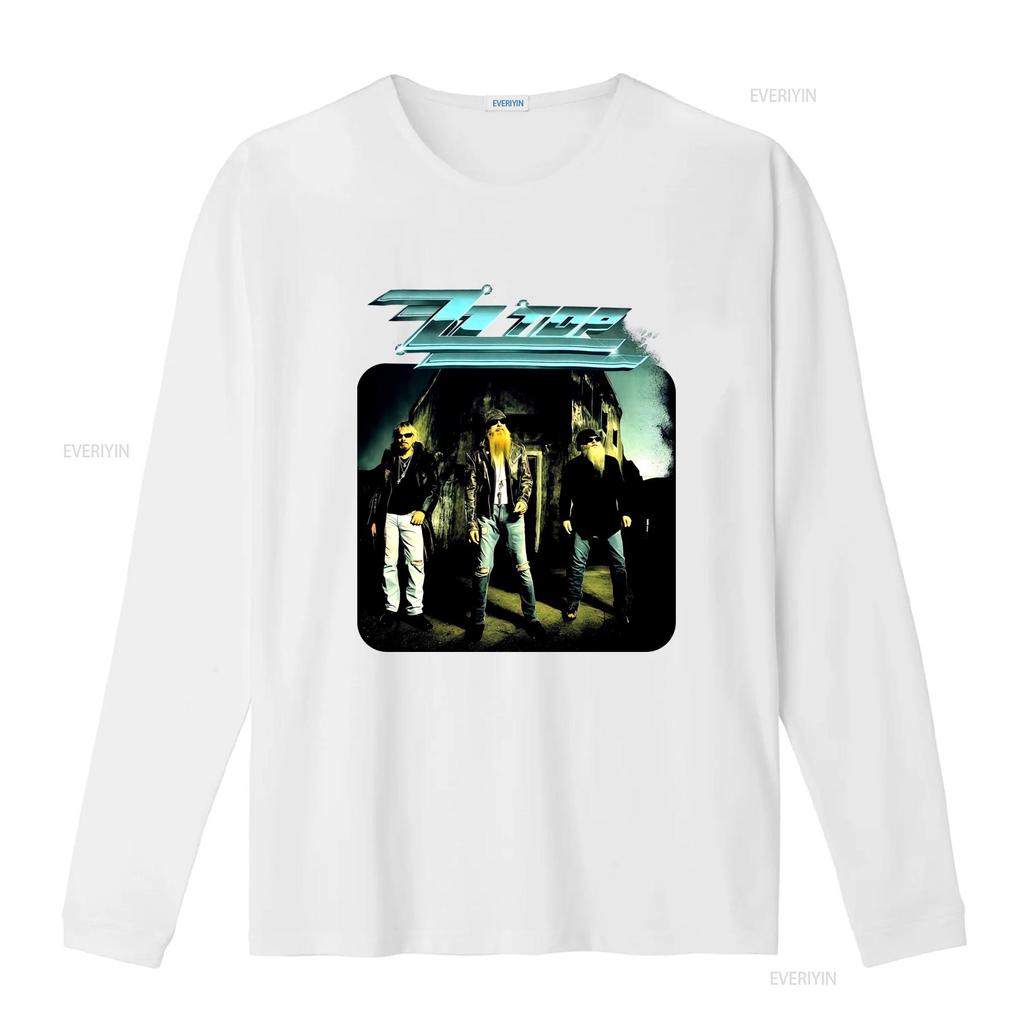 Vintage Retro Zz Top Rock Band Group Portrait Print Casual T Shirt Vintage Washed Top For Everyday Wear Versatile Soft Graphic