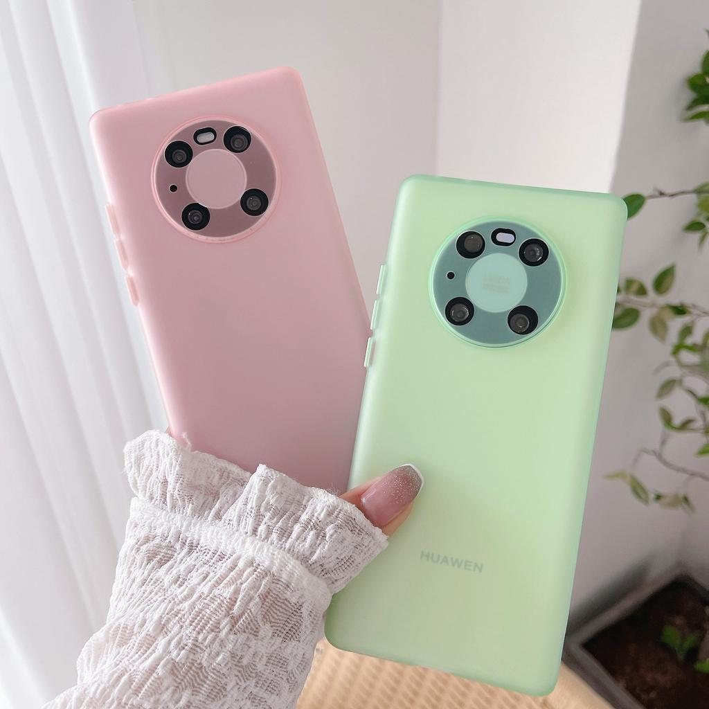 Vhodné pre Huawei Mate60Pro Ultra-tenký Matný Kryt na Telefón P60 HONOR Magic4 Farebný Kľúč Mäkký Kryt