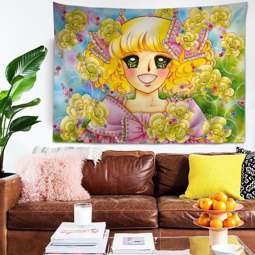 Anime Manga Candy DIY Wall Tapestry for Living Room Home Dorm Decor Wall Art Decor