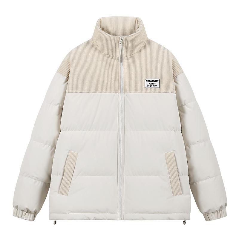 

Loose corduroy down padded jacket men s 2025 winter new couple loose padded jacket thickened padded jacket 3XL