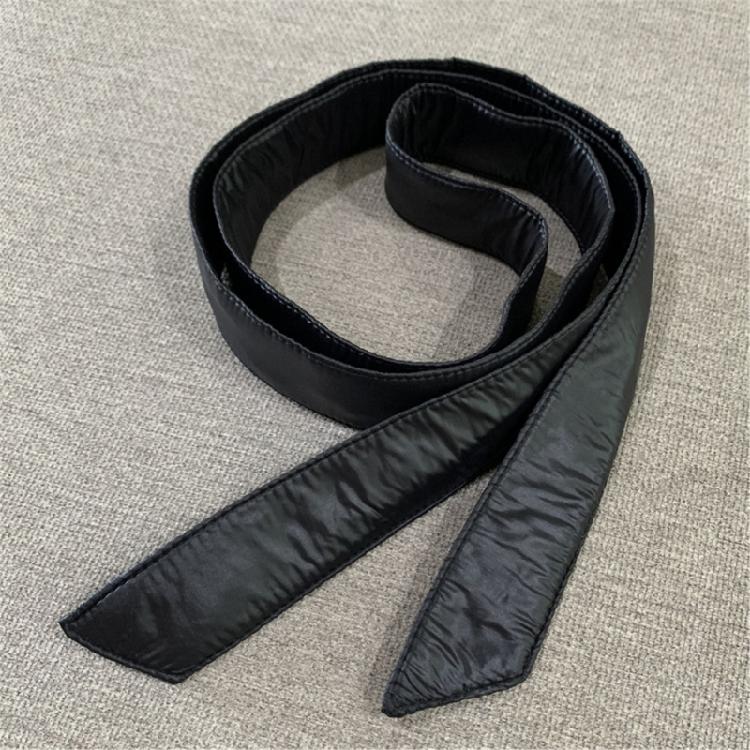 Solid Color Thin Belt Casual Solid Down Jacket Coat Decorative Waist Belt Bands