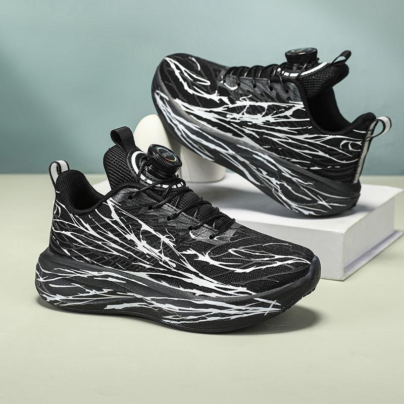 New Arrival Children Sneakers For Boys Air Mesh Breathable Running Sports Shoes Kids Girls Flat Casual Shoes Big Size 40