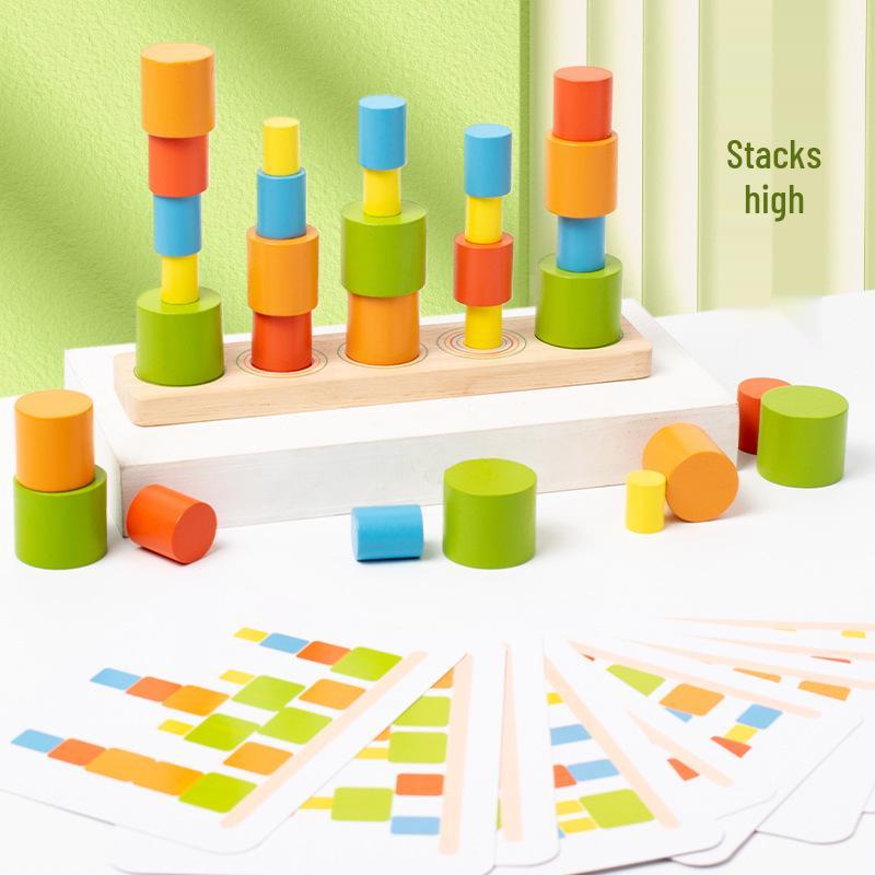 

Kids Balance and Color Recognition Block Set for Early Education