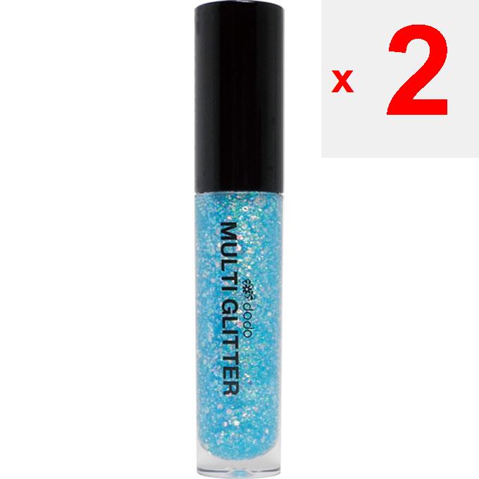 Dodo Makeup Multi Glitter Aqua Moon Aqua Blue Eye Makeup Eye Color & Eye Shadow Apply an Appropriate Amount To the Lips with the Tip. We Also Recommen