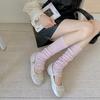 Sweet Girls Leg Warmers Women Summer Mesh Thin Breathable Loose Long Socks Leg Warmers Kawaii Lolita Cute Ruffle Socks Stockings