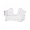 Transparent Suction Cup Shower Rack Punch-Free Bathroom Organizer Shelf  Bathroom Supplies