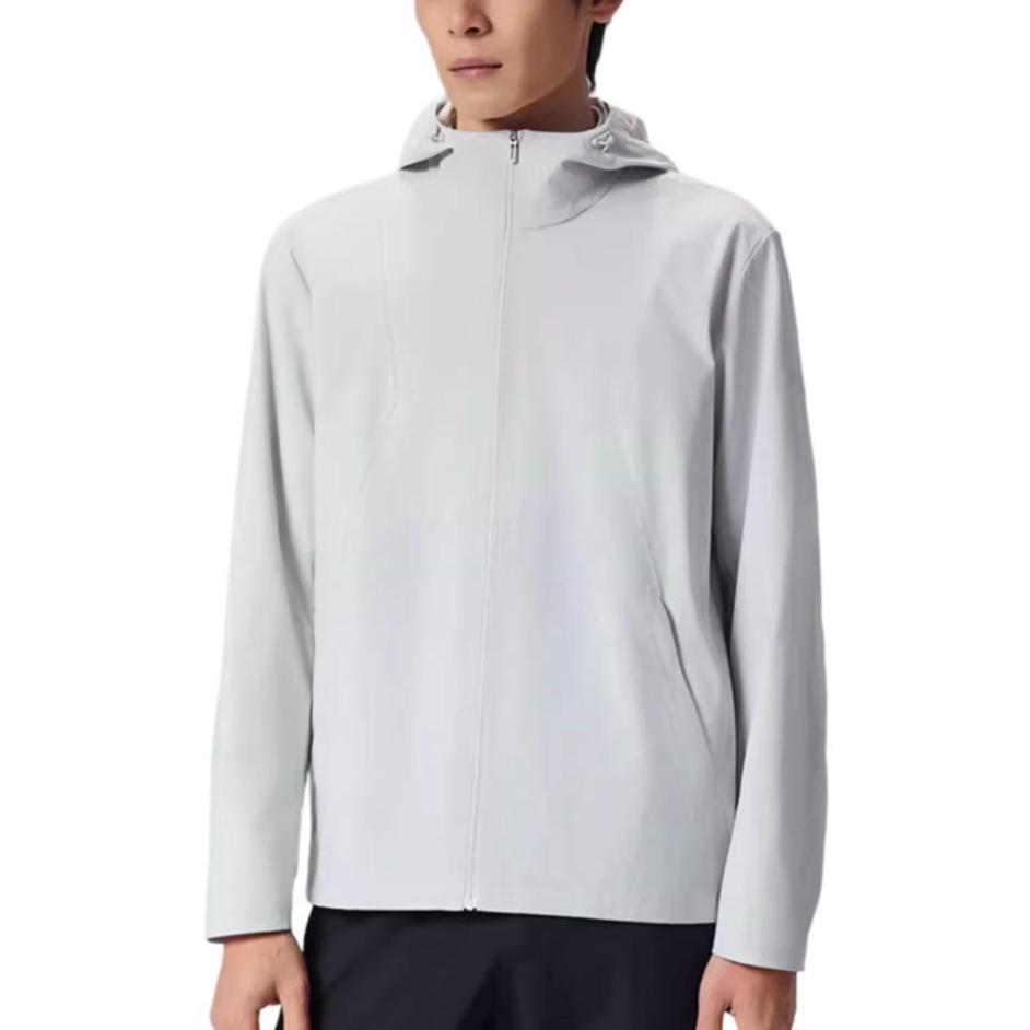 SAUCONY Urban Commuting Series Woven Fashion Zip Long Sleeve Jacket Unisex Jacket High-Gray SA2259WJ01C-GR065